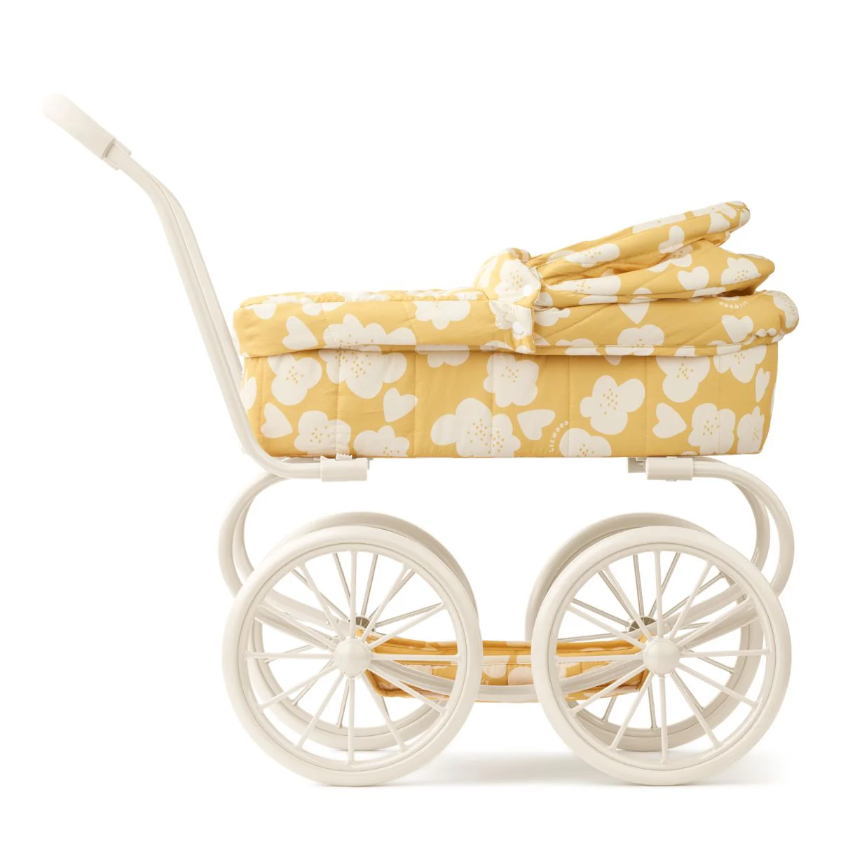 Adaline Puppenwagen - Flower / Lemon yellow - Image 2