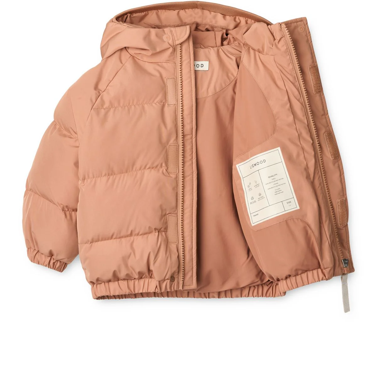 ADELINA Jacke mit Ohren - Tuscany rose - Image 3