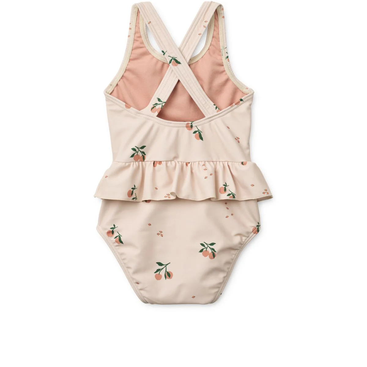 Amara Bedruckter Badeanzug - Peach / Sea shell - Image 2