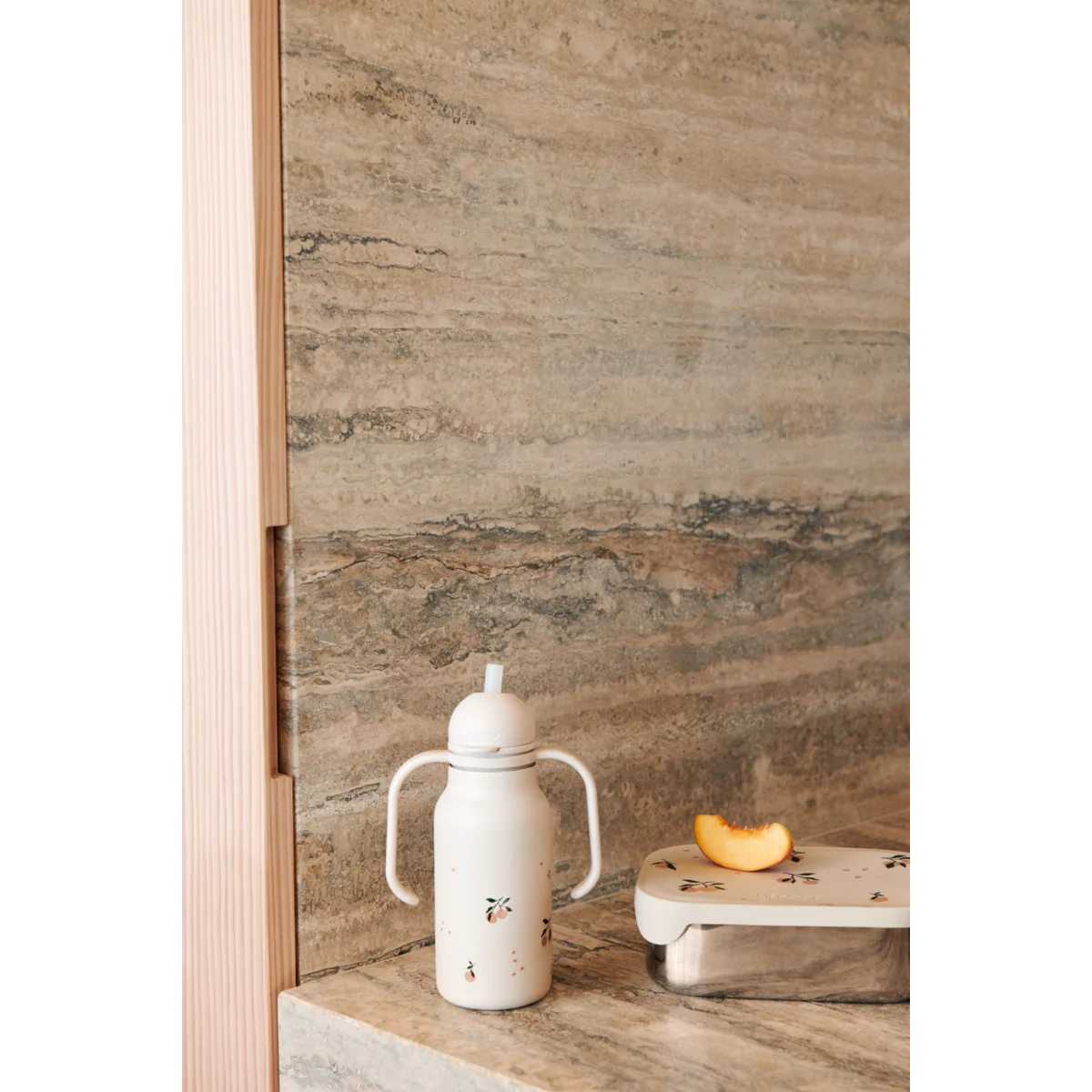 ARTHUR Lunchbox - Peach / Sea shell mix - Image 3