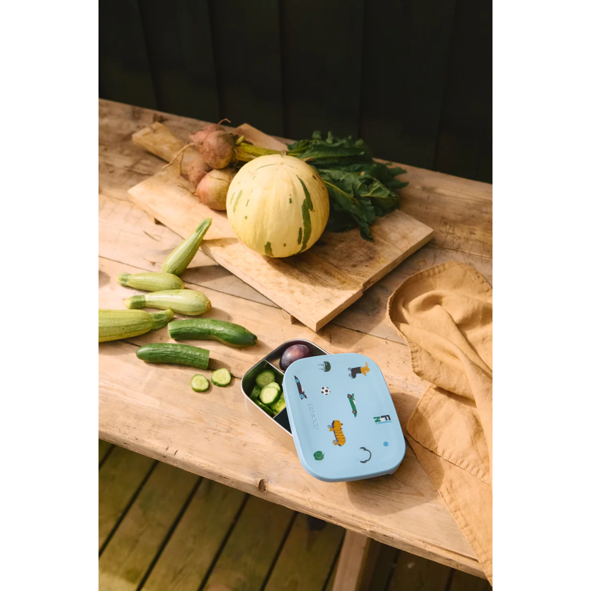 ARTHUR Lunchbox - Fun / Beach blue - Image 3