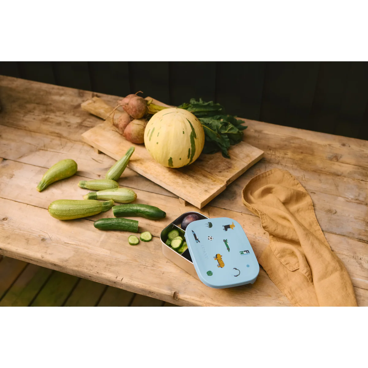 ARTHUR Lunchbox - Fun / Beach blue - Image 4