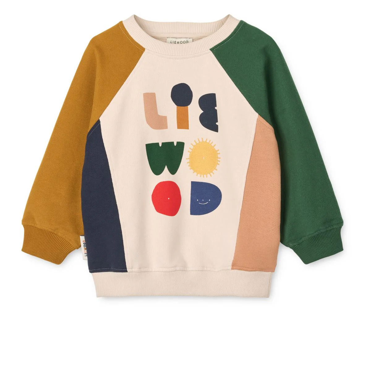 AUDE Sweatshirt mit Aufdruck - Liewood characters / Golden caramel multi mix