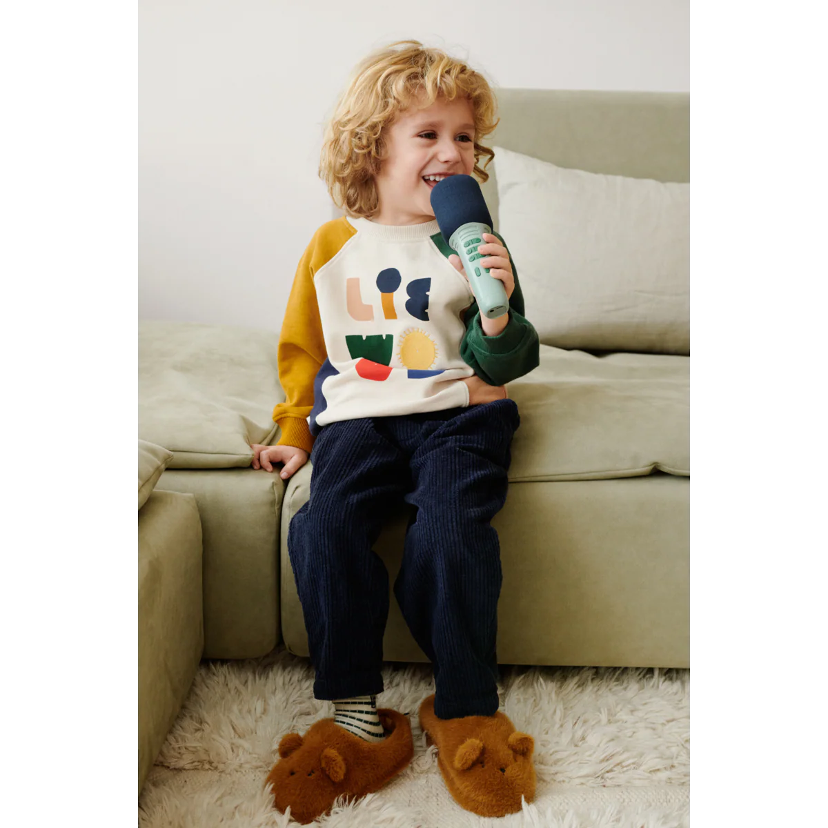 AUDE Sweatshirt mit Aufdruck - Liewood characters / Golden caramel multi mix - Image 5