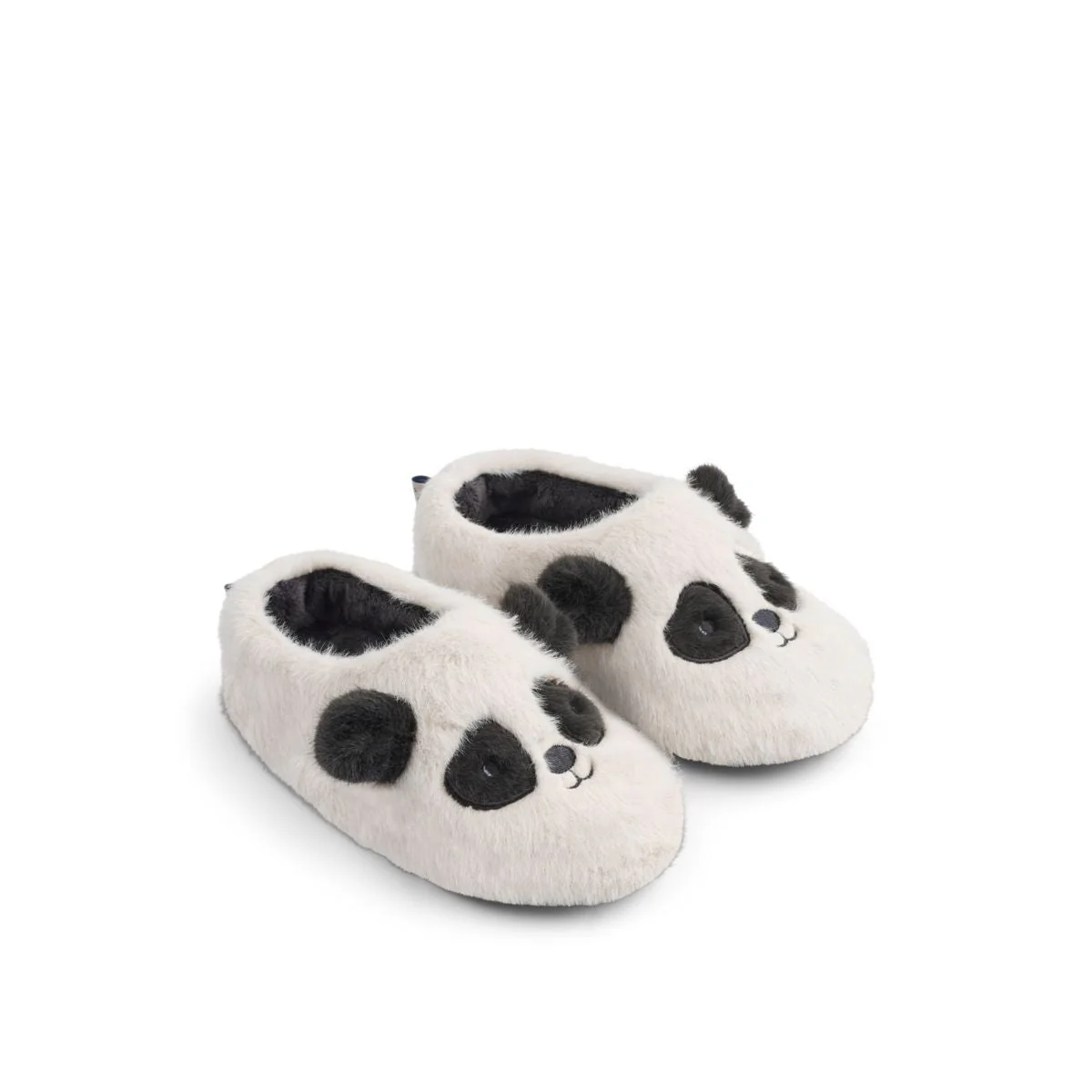 AVIAJA Panda Hausschuhe - Sandy / Dark grey