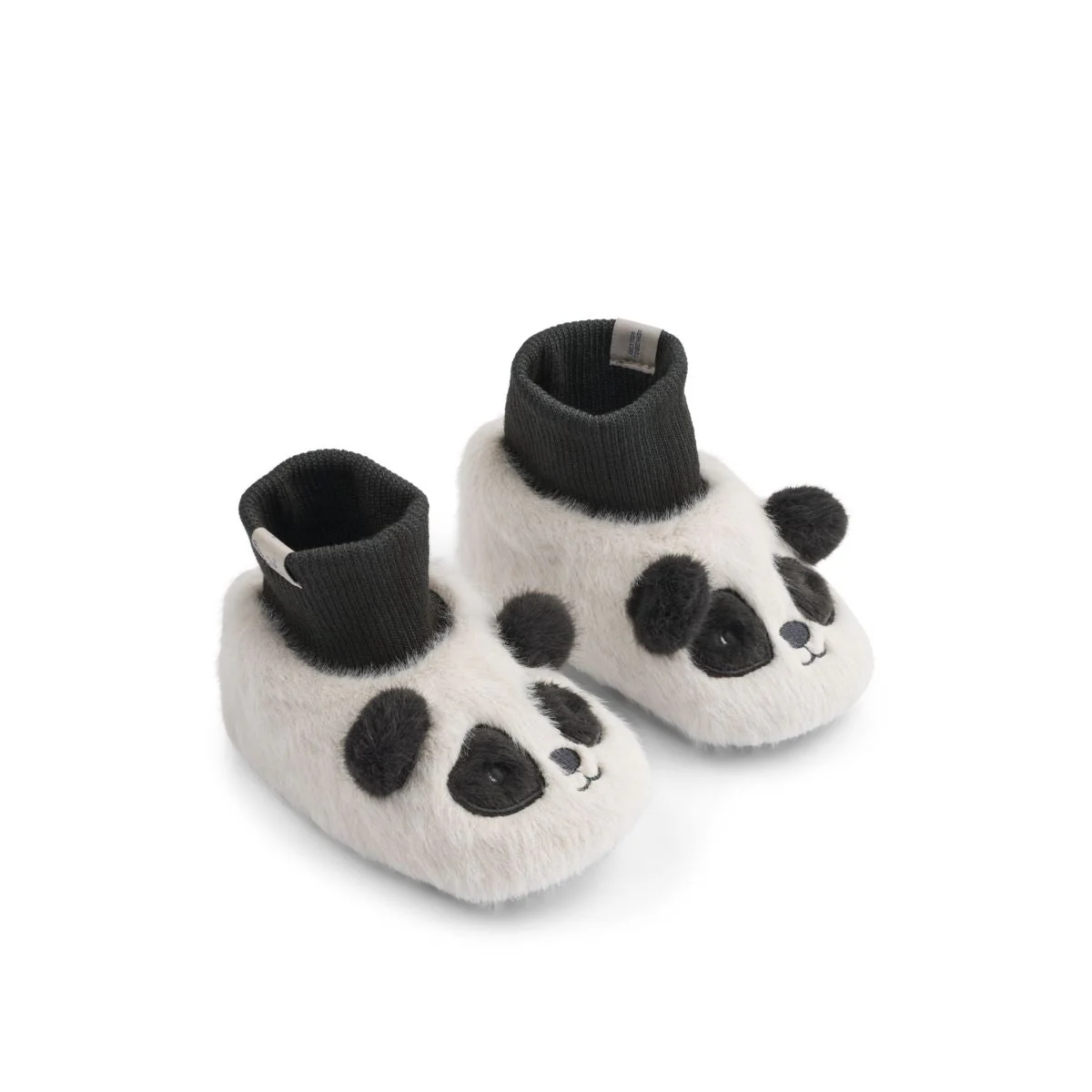 BETH Panda Hausschuhe - Sandy / Dark grey