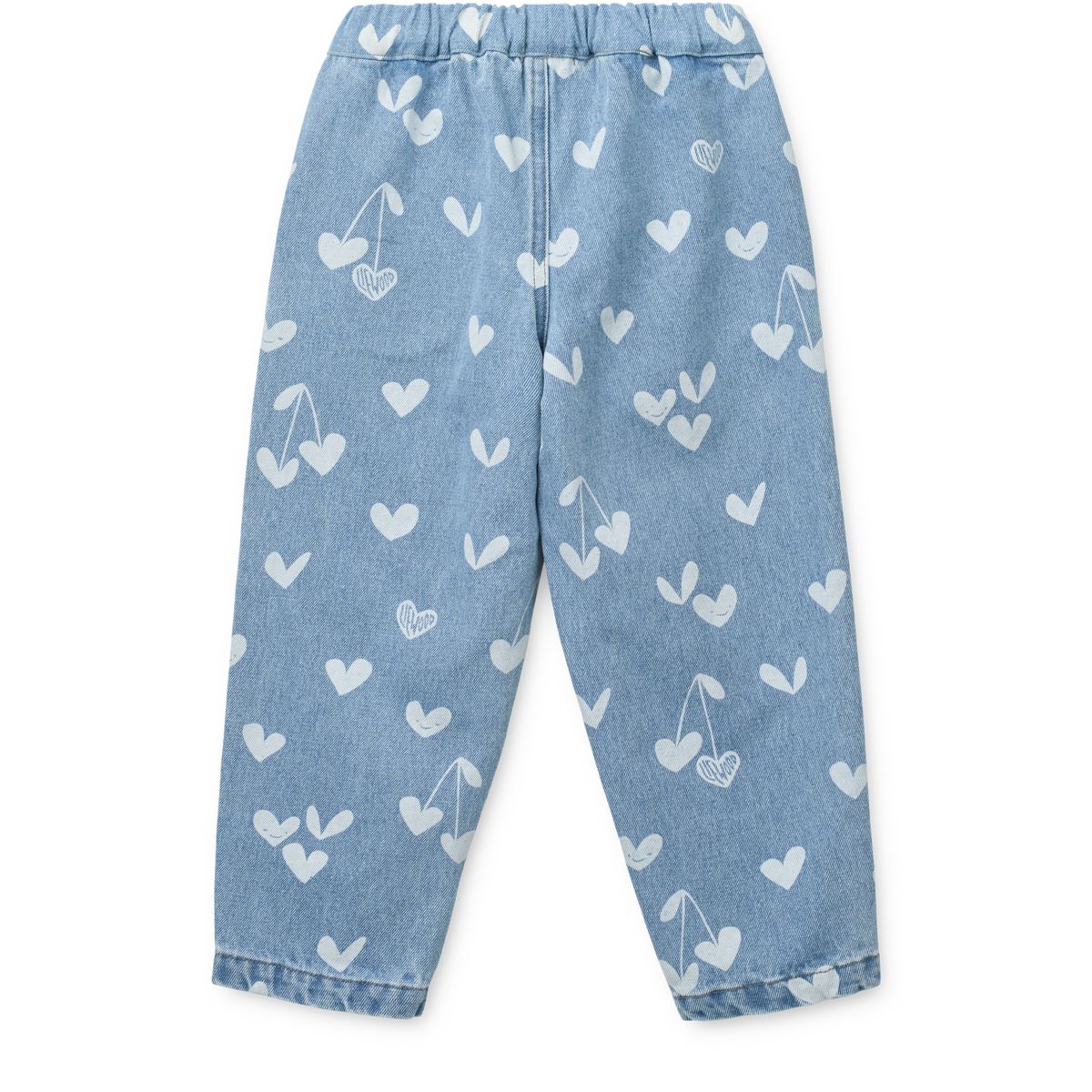 BORRIS bedruckte Jeanshose - Sweethearts / light blue denim - Image 2