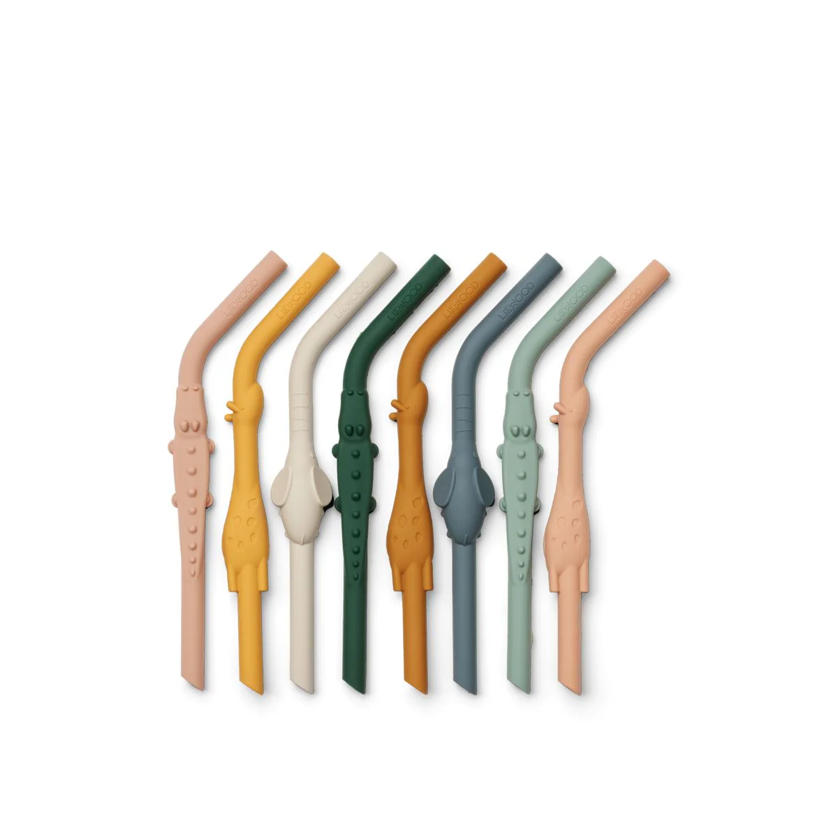 Carlson Trinkhalme mit Tiermotiv, 8Er-Pack - Yellow mellow multi mix - Image 2