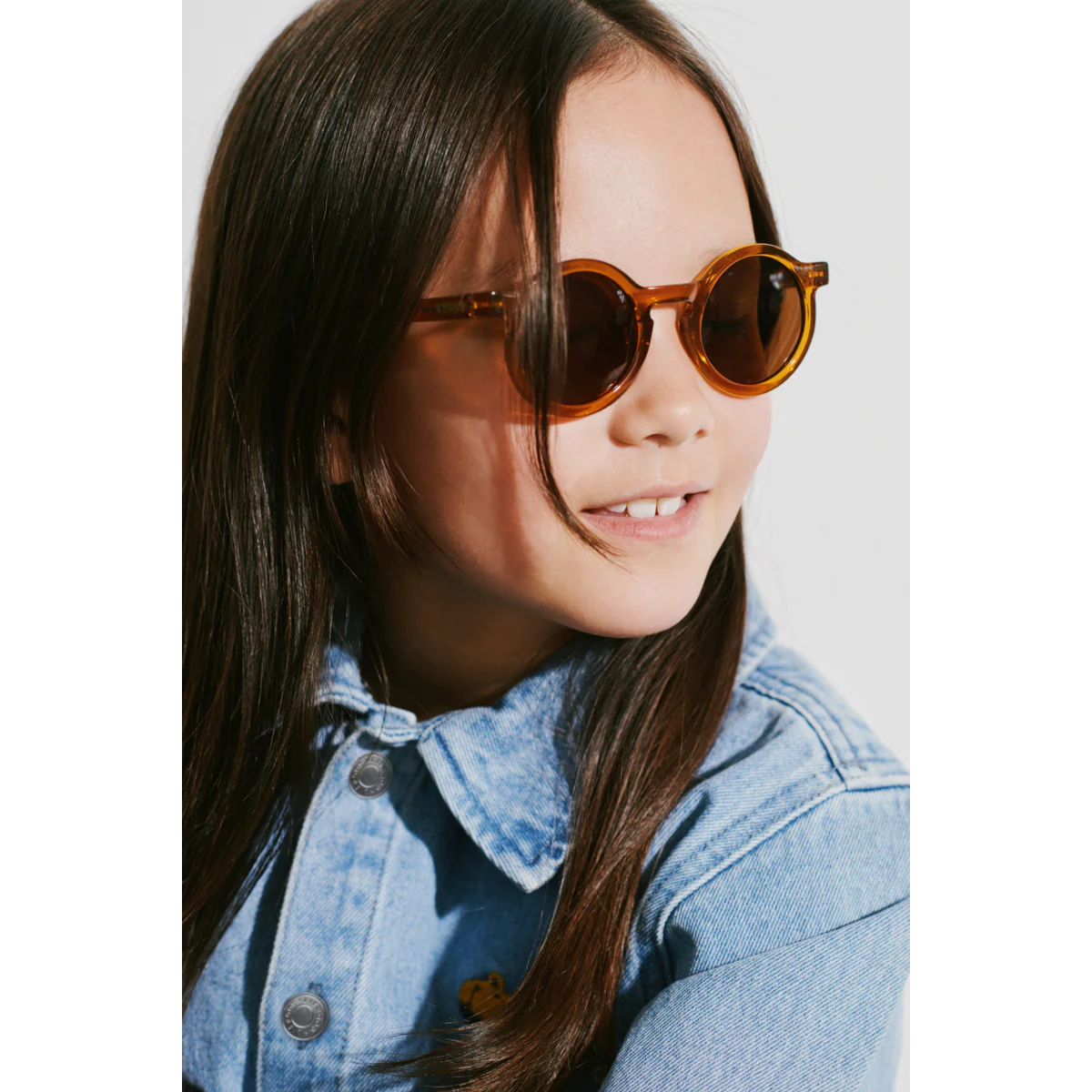 DARLA Junior Sonnenbrille 4–10 J
 - Mustard transparent - Image 5