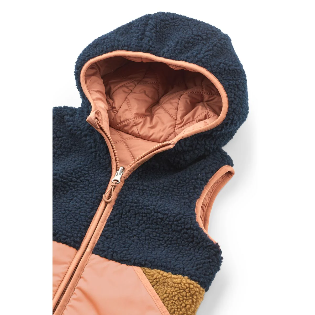 Diana Wendbare Weste - Tuscany rose / Midnight navy - Image 5
