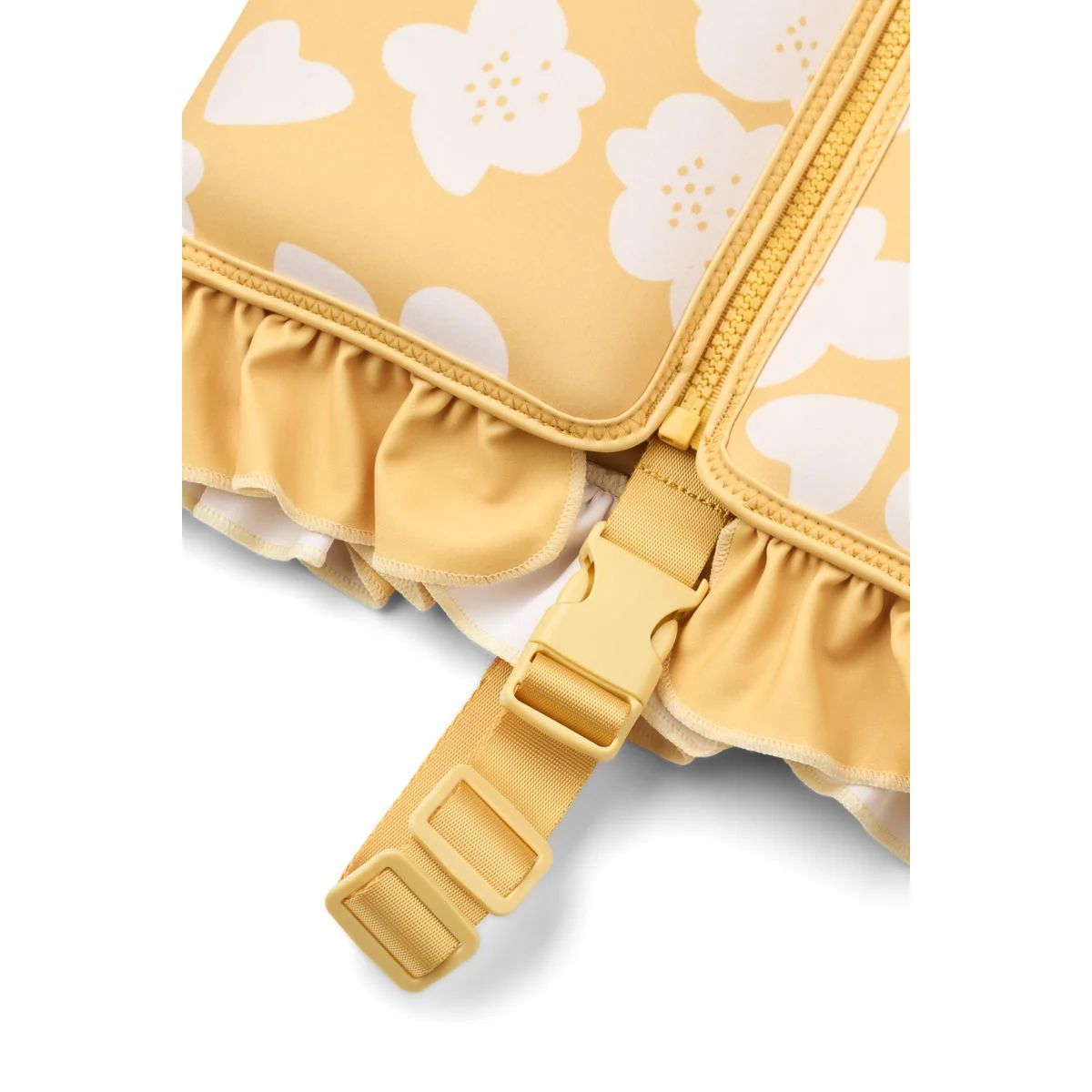DOVE Schwimmweste mit Rüschen - Flower / Lemon yellow - Image 4