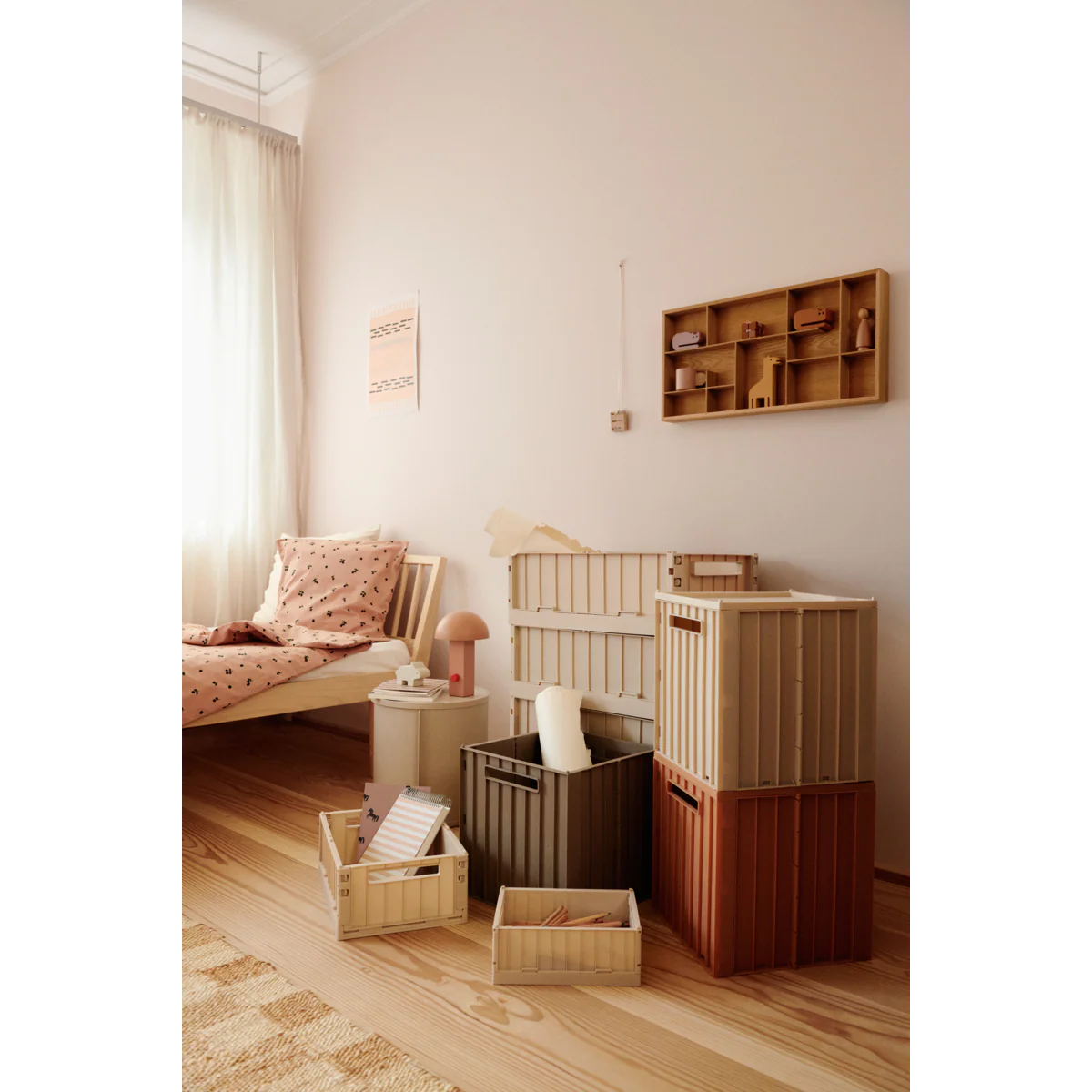 ELIJAH Aufbewahrungsbox mit LID - Tuscany rose - Image 5