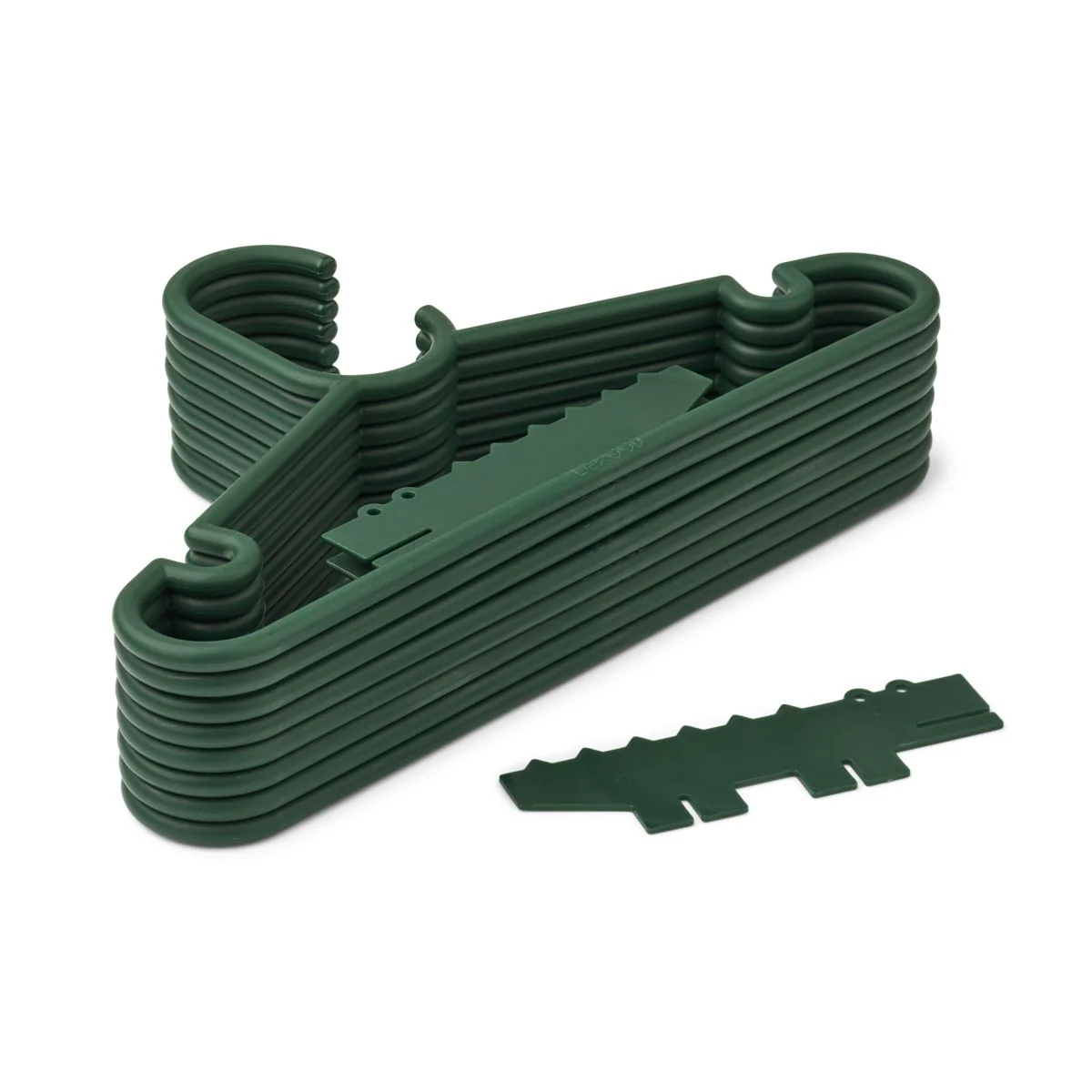 Falton Kleiderbügel mit Tierdetails 8er-Pack - Garden green - Image 3