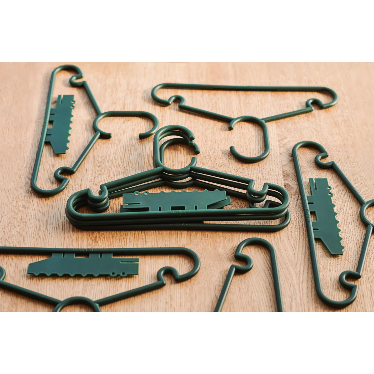 Falton Kleiderbügel mit Tierdetails 8er-Pack - Garden green - Image 4