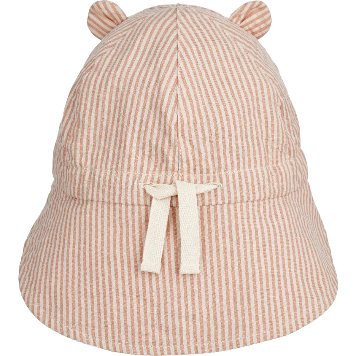 Gorm Sonnenhut aus Leinen - Y/D Stripe Tuscany rose / Sandy - Image 4
