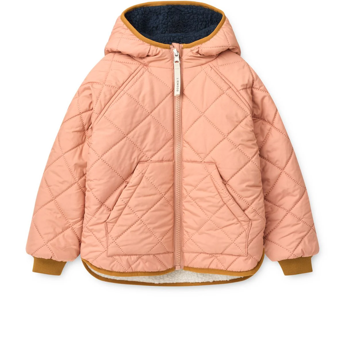 JACKSON Wendbare Jacke - Tuscany rose / Midnight navy - Image 5