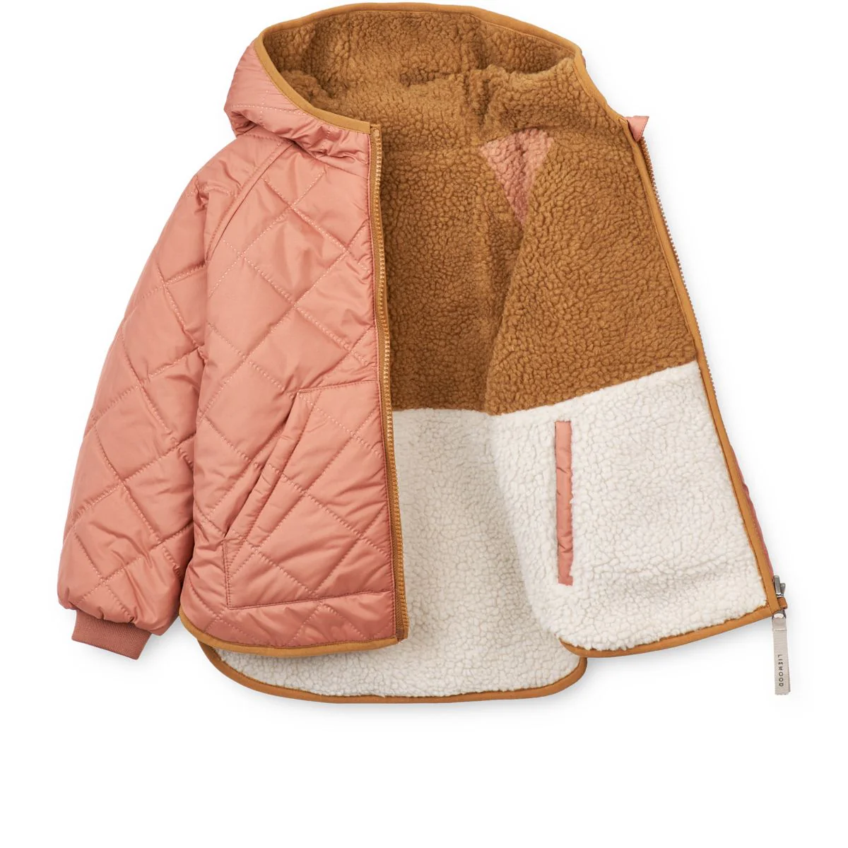 JACKSON Wendbare Jacke - Tuscany rose mix - Image 3