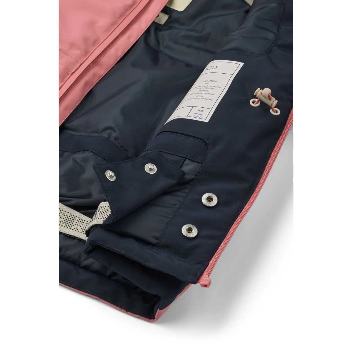 KALLE Winterjacke - Dusty rose / Classic navy - Image 6