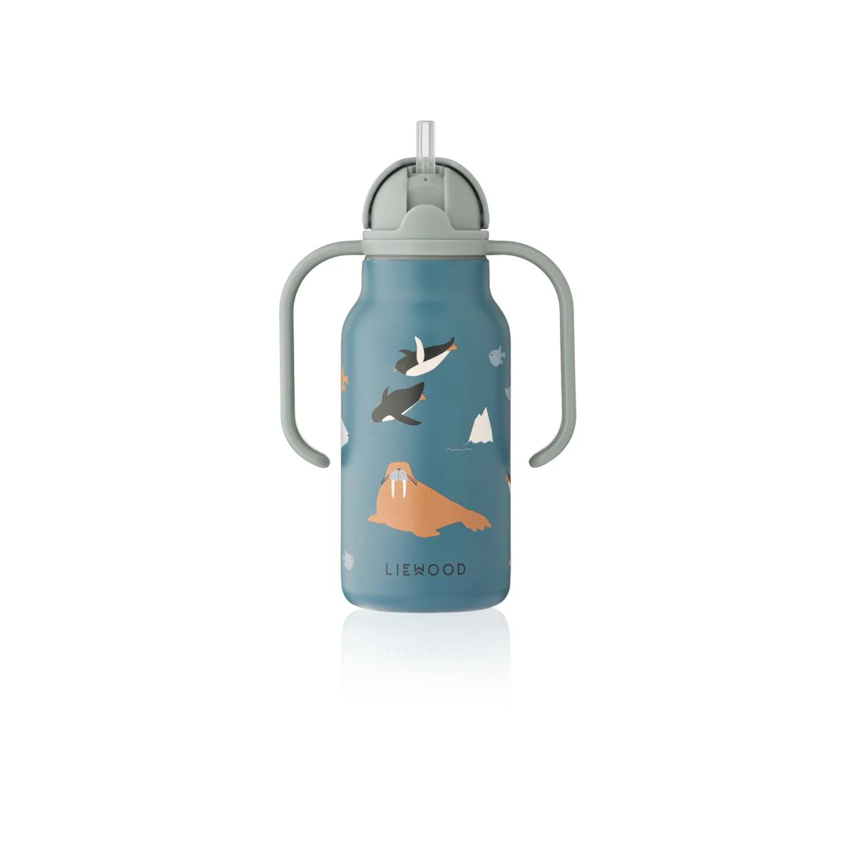 KIMMIE Edelstahlflasche 250 ml - Arctic Sea /  Ocean view - Image 3