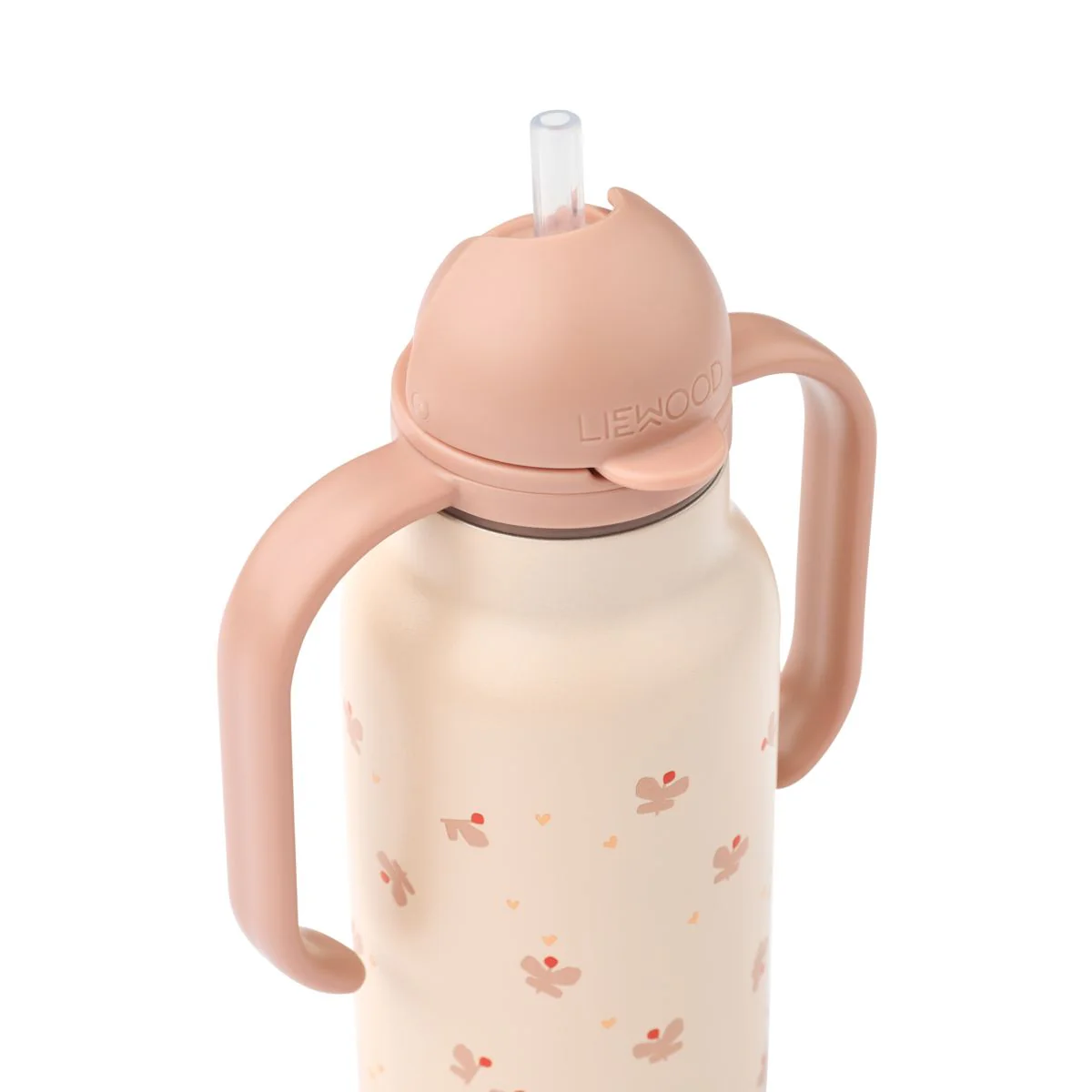 KIMMIE Edelstahlflasche 250 ml - Mini Butterfly / Apple blossom - Image 3