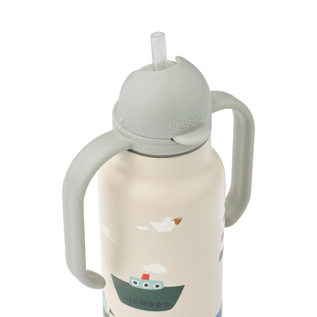 KIMMIE Edelstahlflasche 250 ml - Sailing / Sandy - Image 3
