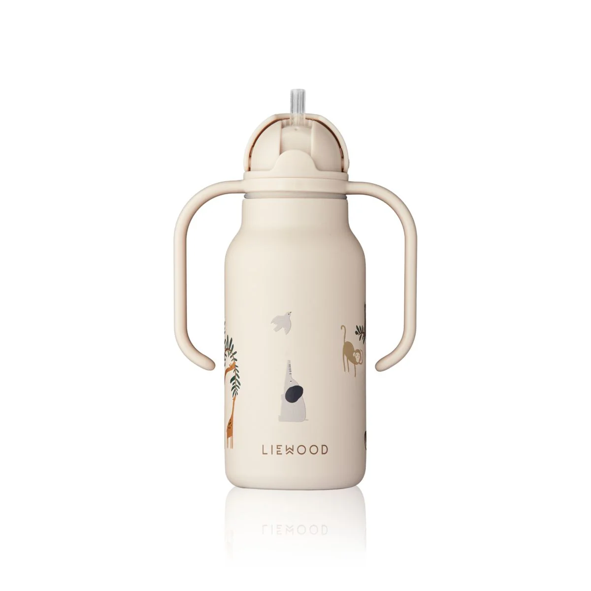 KIMMIE Bedruckte Flasche 250 ml - All together / Sandy  - Image 3