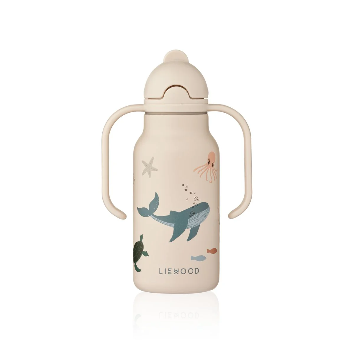 KIMMIE Edelstahlflasche 250 ml - Sea creature / Sandy