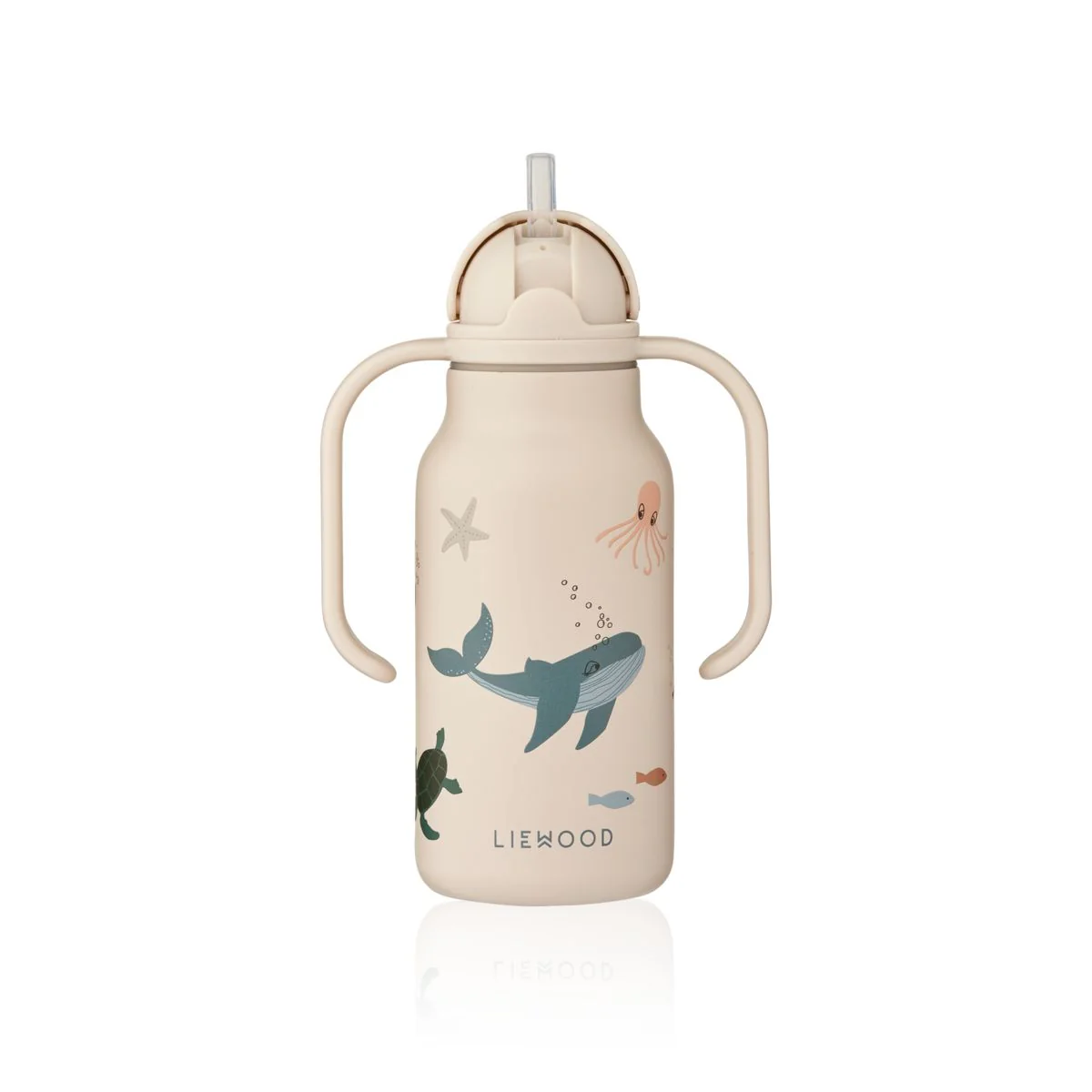KIMMIE Edelstahlflasche 250 ml - Sea creature / Sandy - Image 2