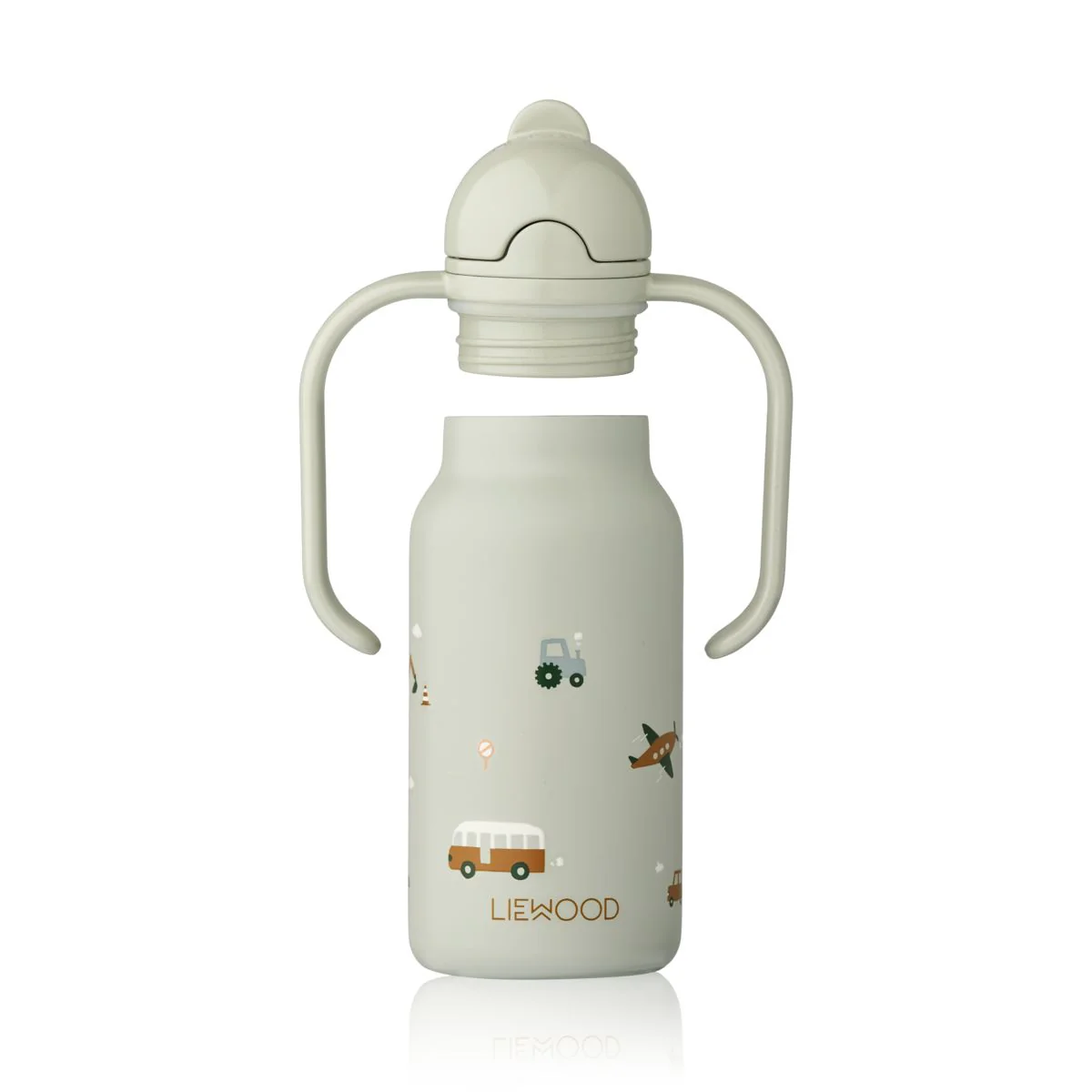 KIMMIE Edelstahlflasche 250 ml - Vehicles / Dove blue - Image 4