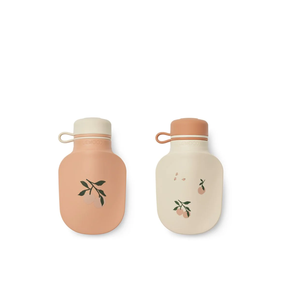 Lizzie Smoothie-Flasche 2er-Pack - Peach / Sea shell