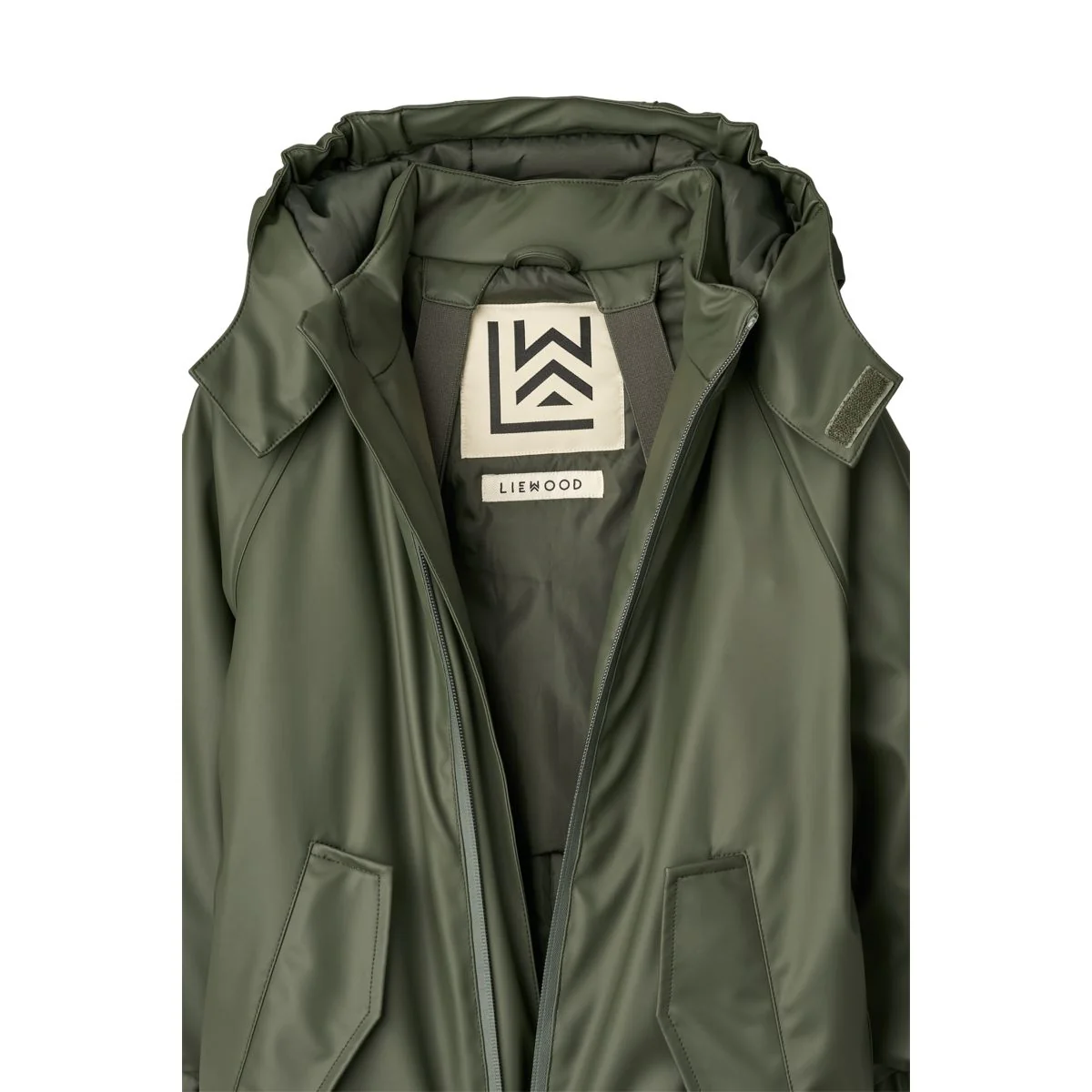 MADDY PU-Regenkombi - Hunter green - Image 3