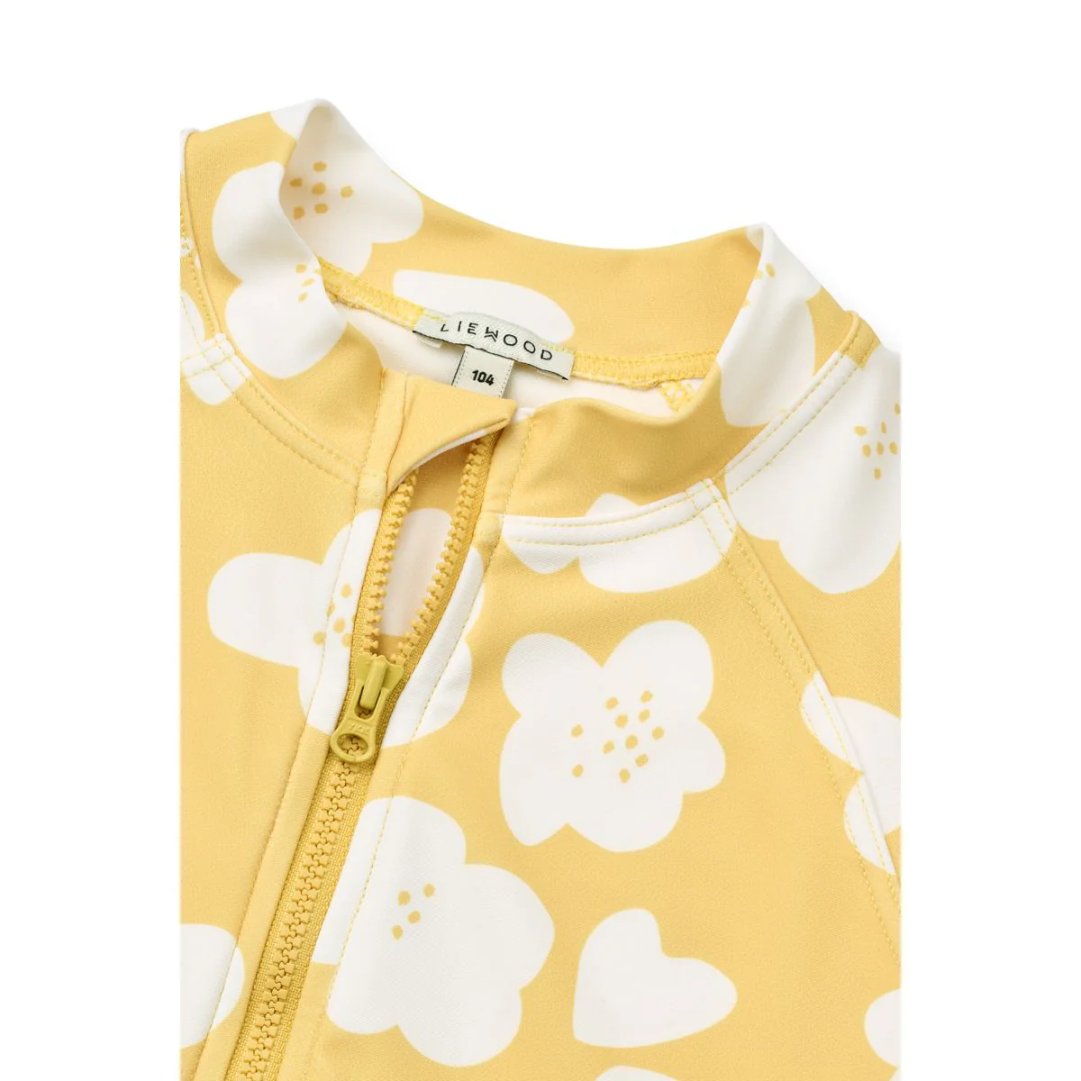 Max Schwimm-Jumpsuit - Flower / Lemon yellow - Image 3
