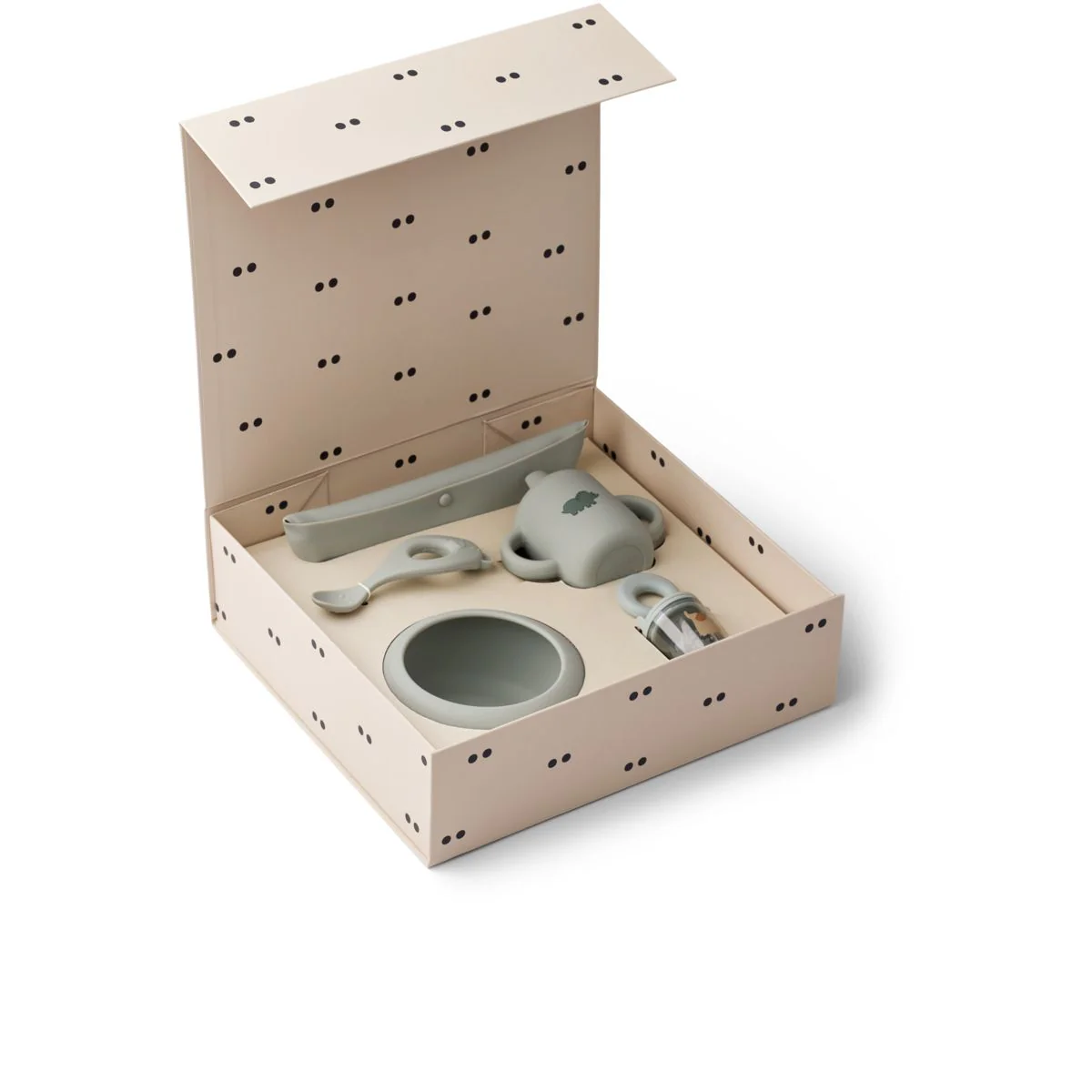 MILEAH Baby-Geschirr-Set - Dove blue - Image 2