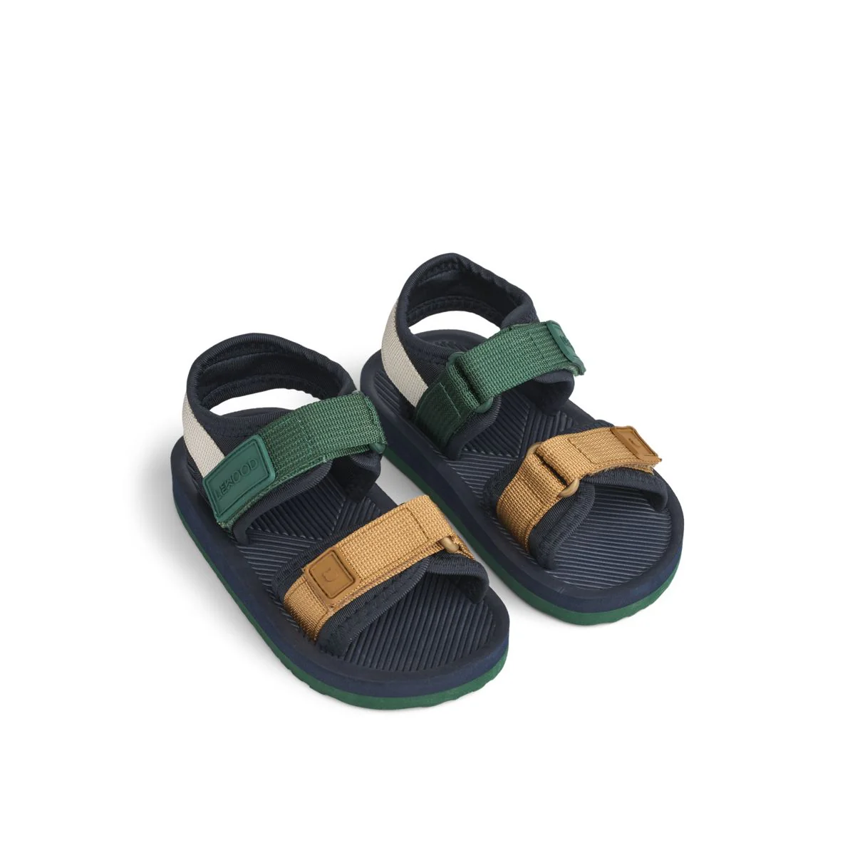 Monty Sandalen - Classic navy multi mix