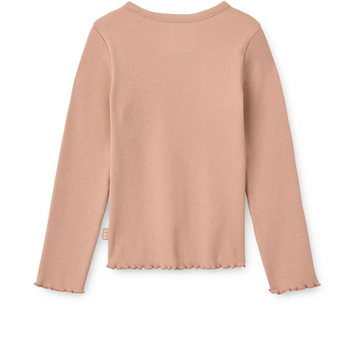 NIEVE Langarm-Ripp-T-Shirt - Pale tuscany - Image 2