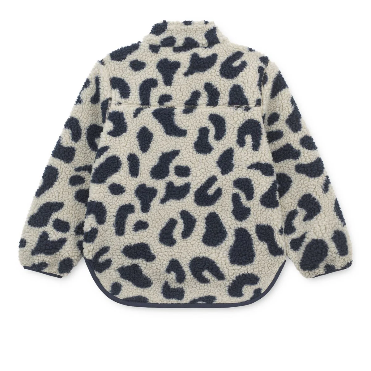 NOAM Pile Jacke - Mega Leo mist / Classic Navy - Image 2