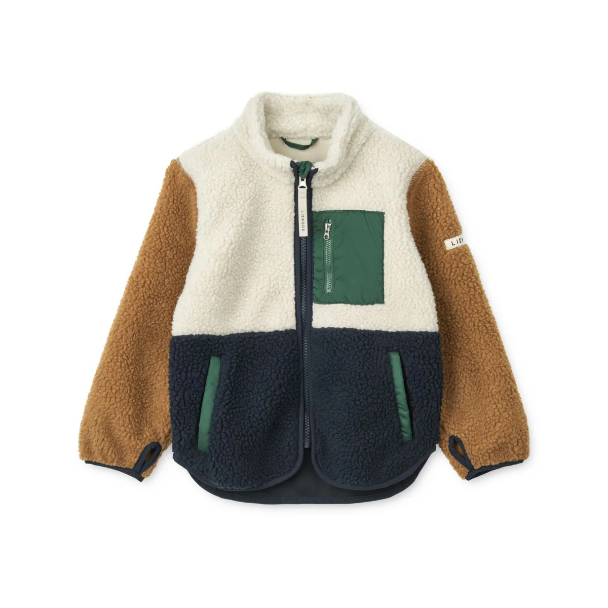 Nolan Fleecejacke - Classic navy multi mix