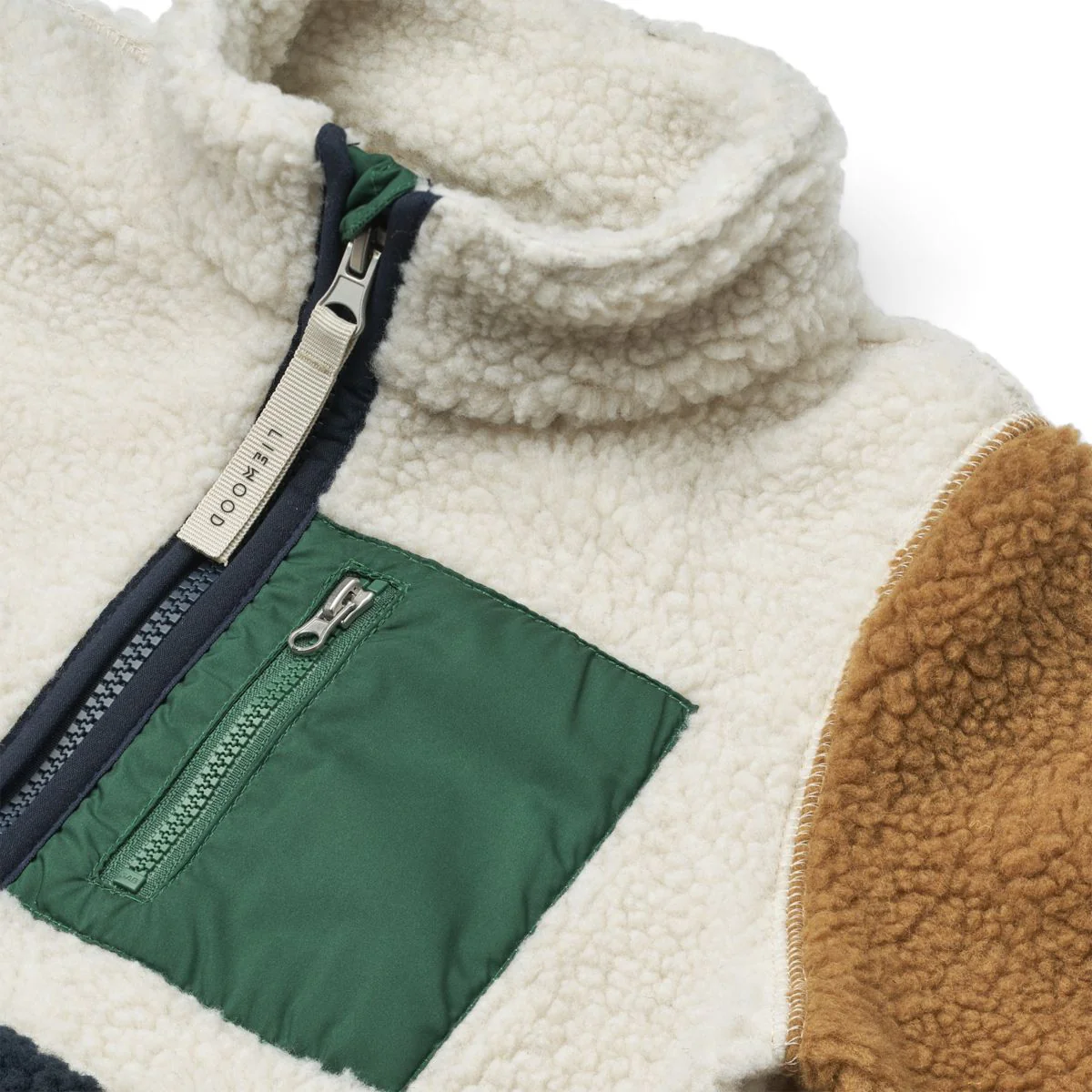 Nolan Fleecejacke - Classic navy multi mix - Image 3