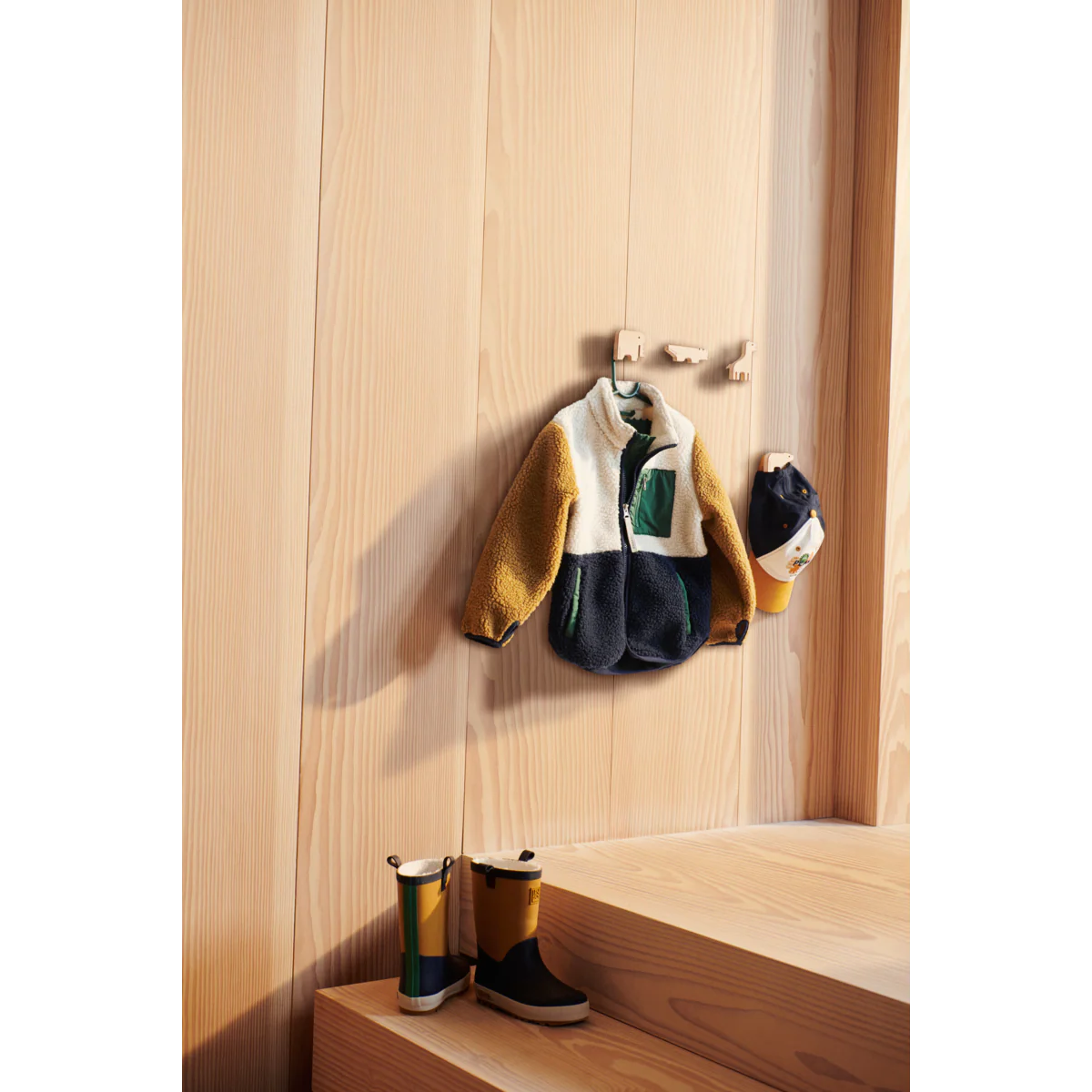Nolan Fleecejacke - Classic navy multi mix - Image 6