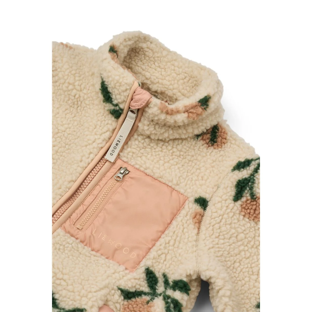 Nolan Fleecejacke - Peach / Sea shell - Image 3