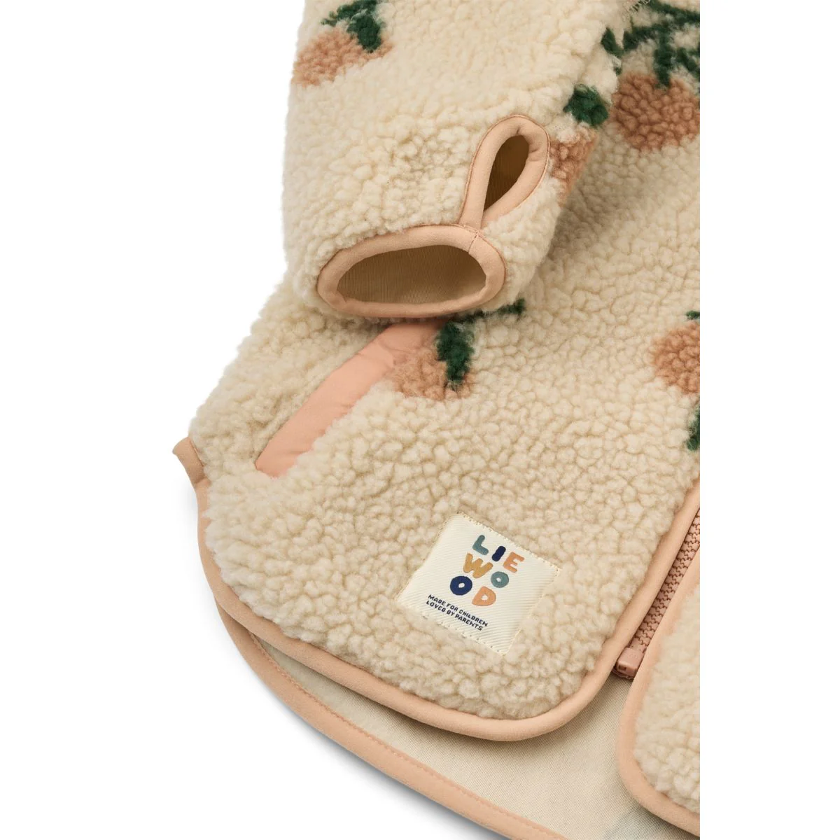 Nolan Fleecejacke - Peach / Sea shell - Image 4