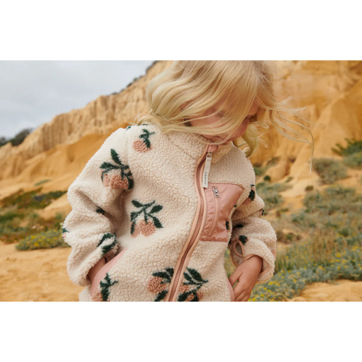 Nolan Fleecejacke - Peach / Sea shell - Image 5