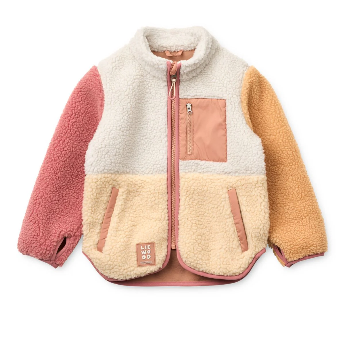Nolan Fleecejacke - Apple blossom multi mix