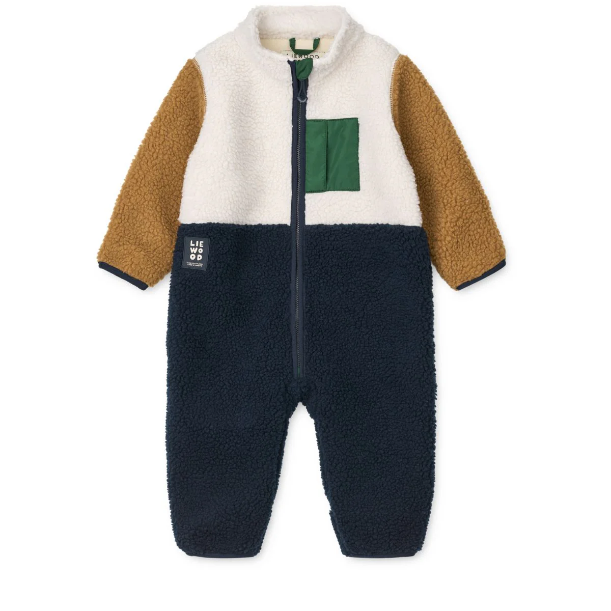 NOLANO Fleece-Einteiler - Classic navy multi mix