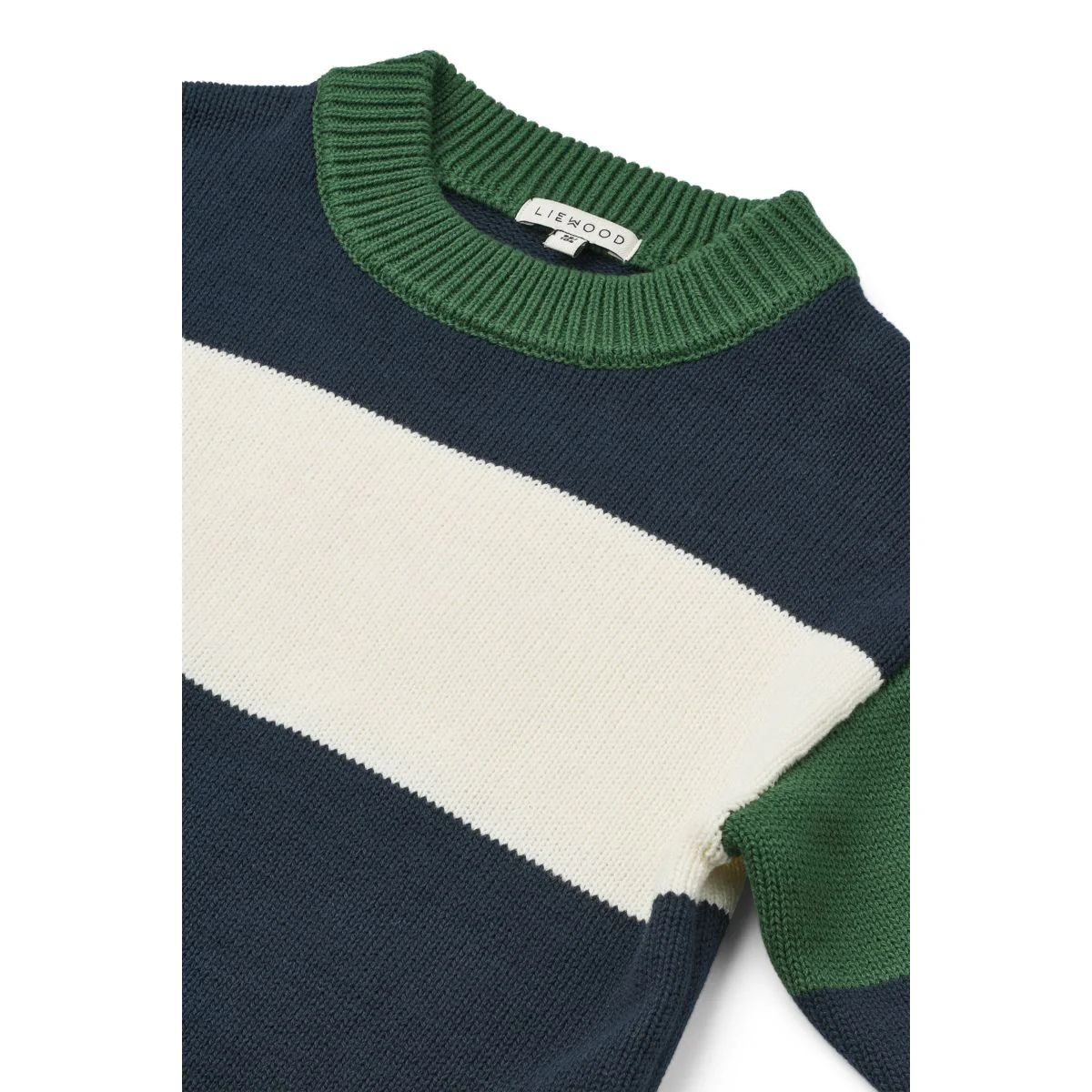 ORLANE Gestreifter Strickpullover - Classic navy multi mix - Image 3