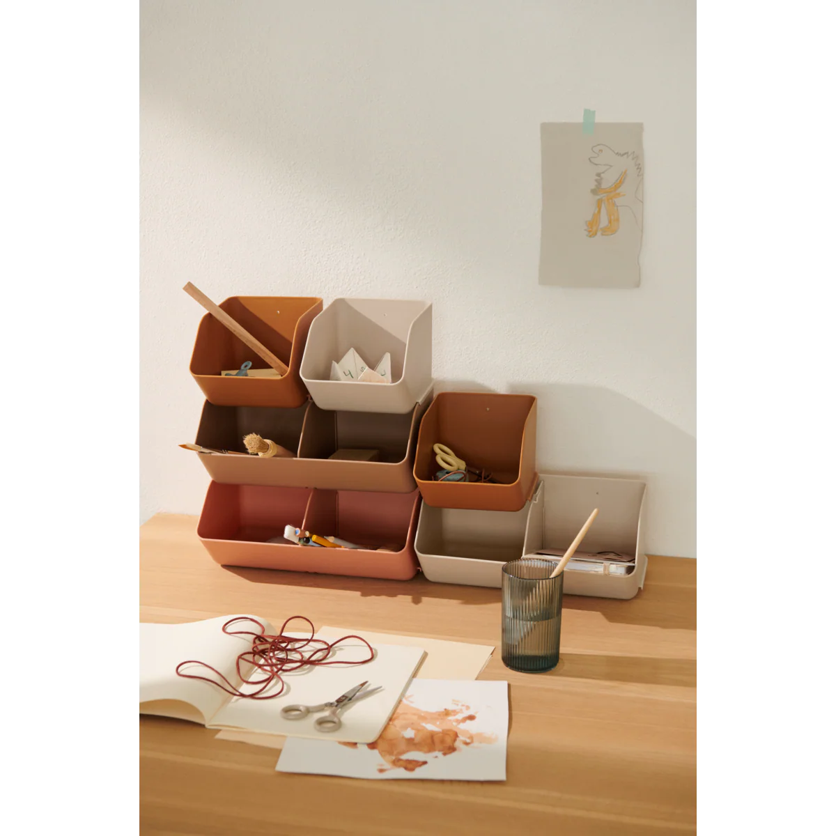 Rosemary Schreibtisch-Organizer - Sandy - Image 4