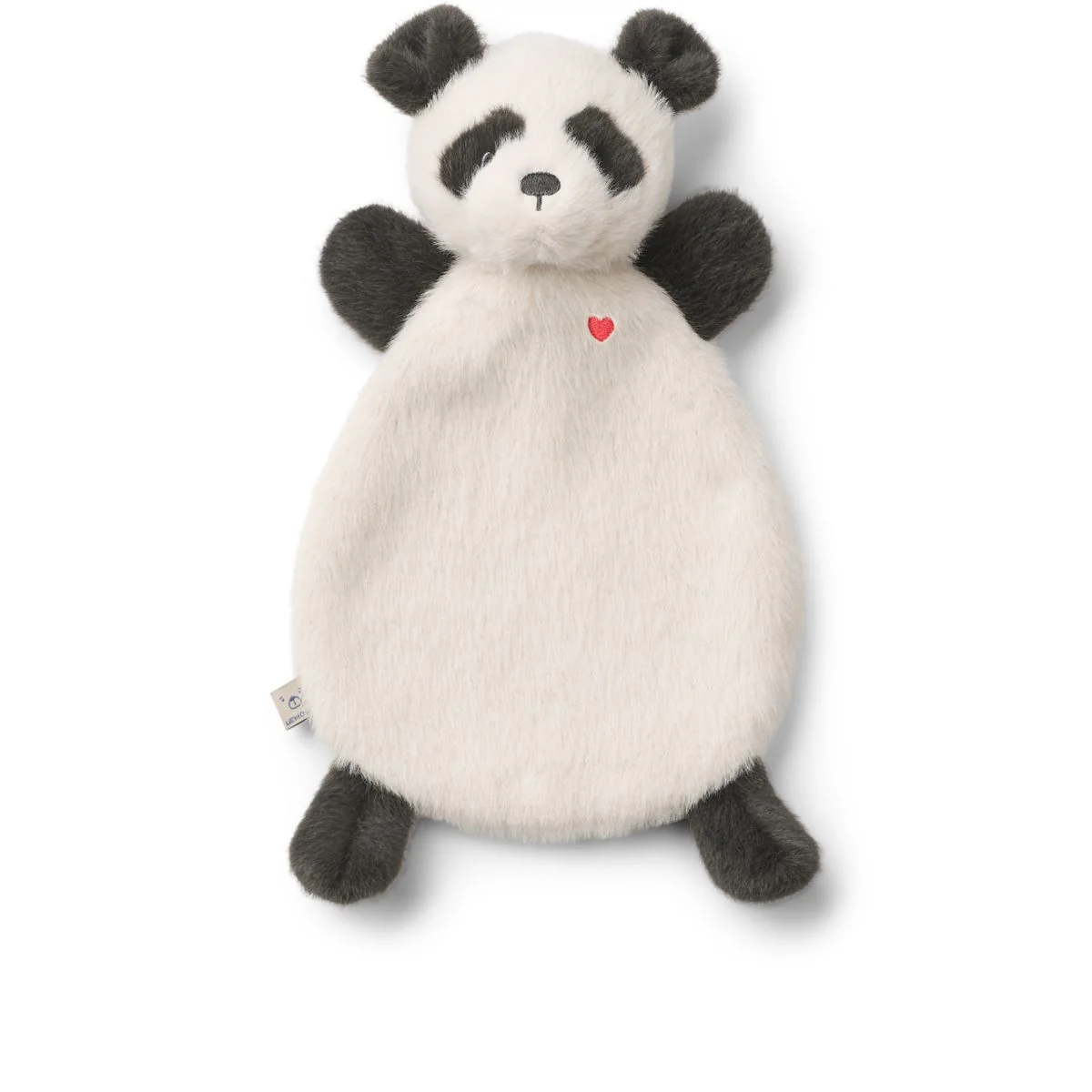 ROY Panda-Schmusetuch - Sandy / Dark grey