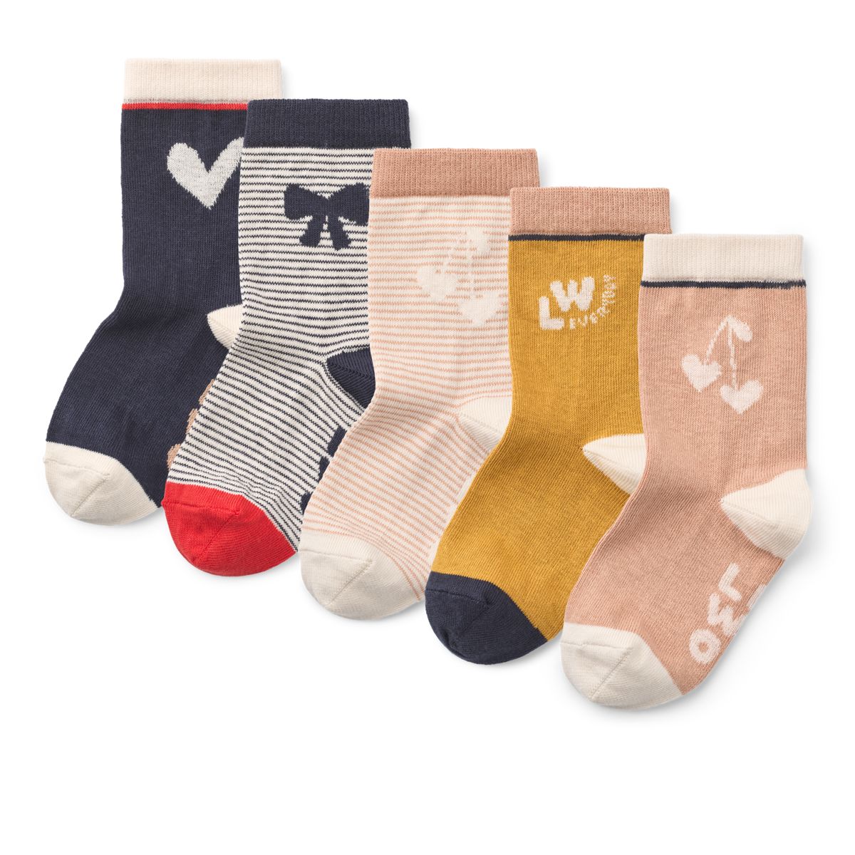 SILAS Socken 5er-Pack - Pale tuscany mix