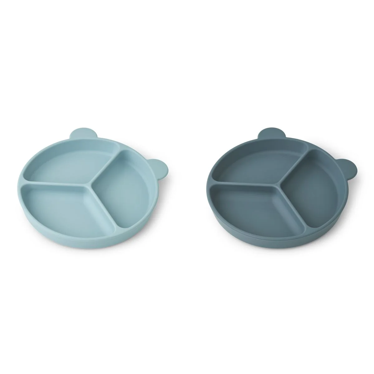 Stacy Menüteller mit Saugnapf 2er-Pack - Sea blue / Whale blue - Image 3