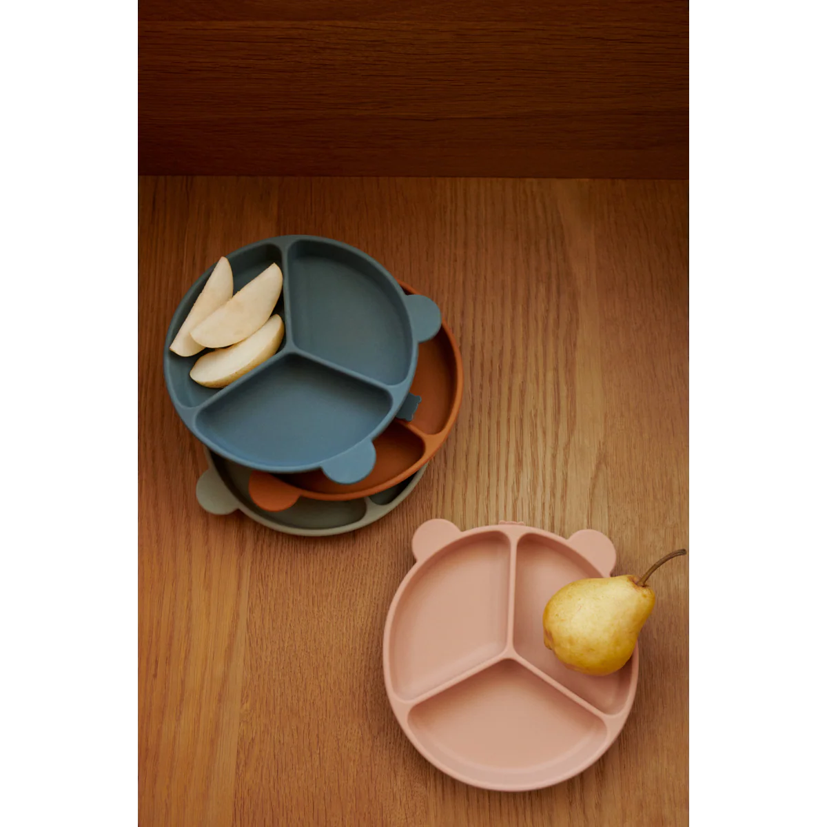 Stacy Menüteller mit Saugnapf 2er-Pack - Sea blue / Whale blue - Image 6